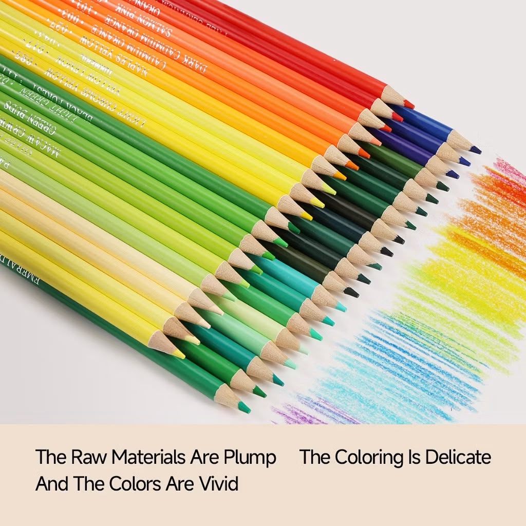 Miracle Works Oil-Based Colored Pencils – Professional Artist Coloring Drawing Set | Miracle Works