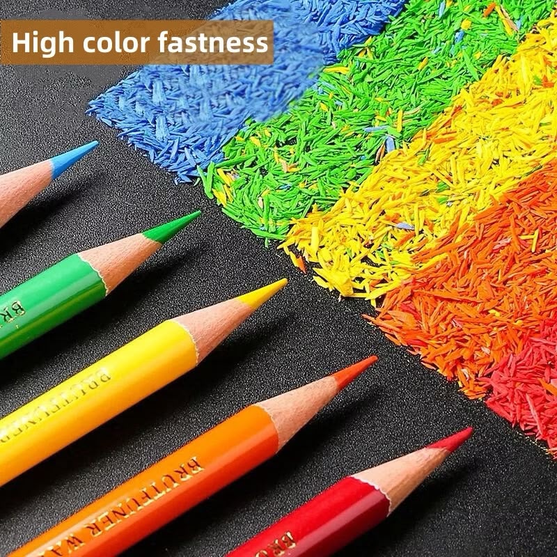Miracle Works Oil-Based Colored Pencils – Professional Artist Coloring Drawing Set | Miracle Works