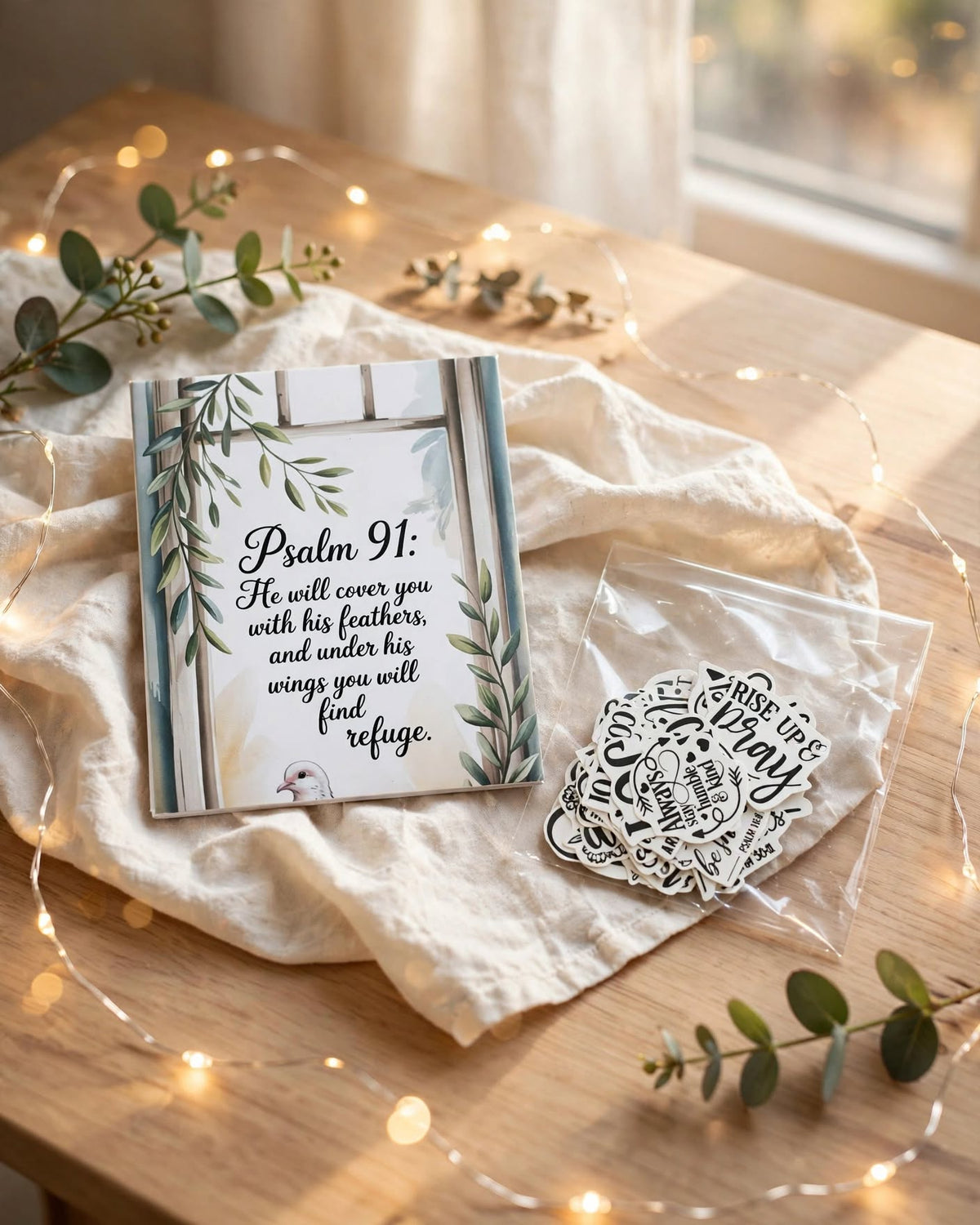 ✨ Faith Sticker Collection – Christian Scripture & Inspirational Vinyl Stickers