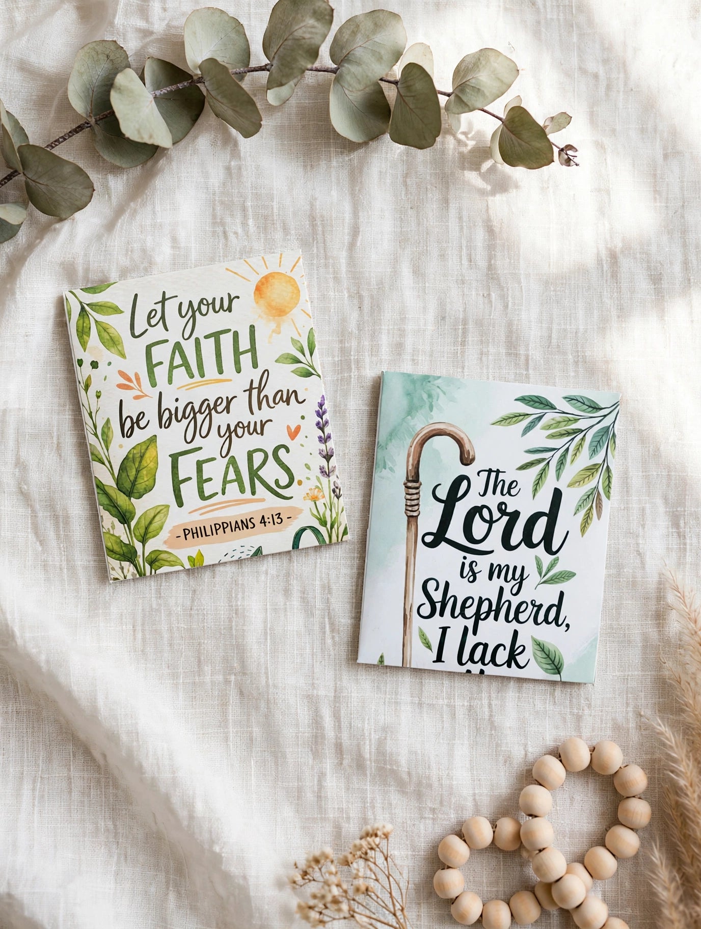 Faith & Bible Scripture Sticker Set – Christian Planner, Journal & Faith-Inspired Stickers