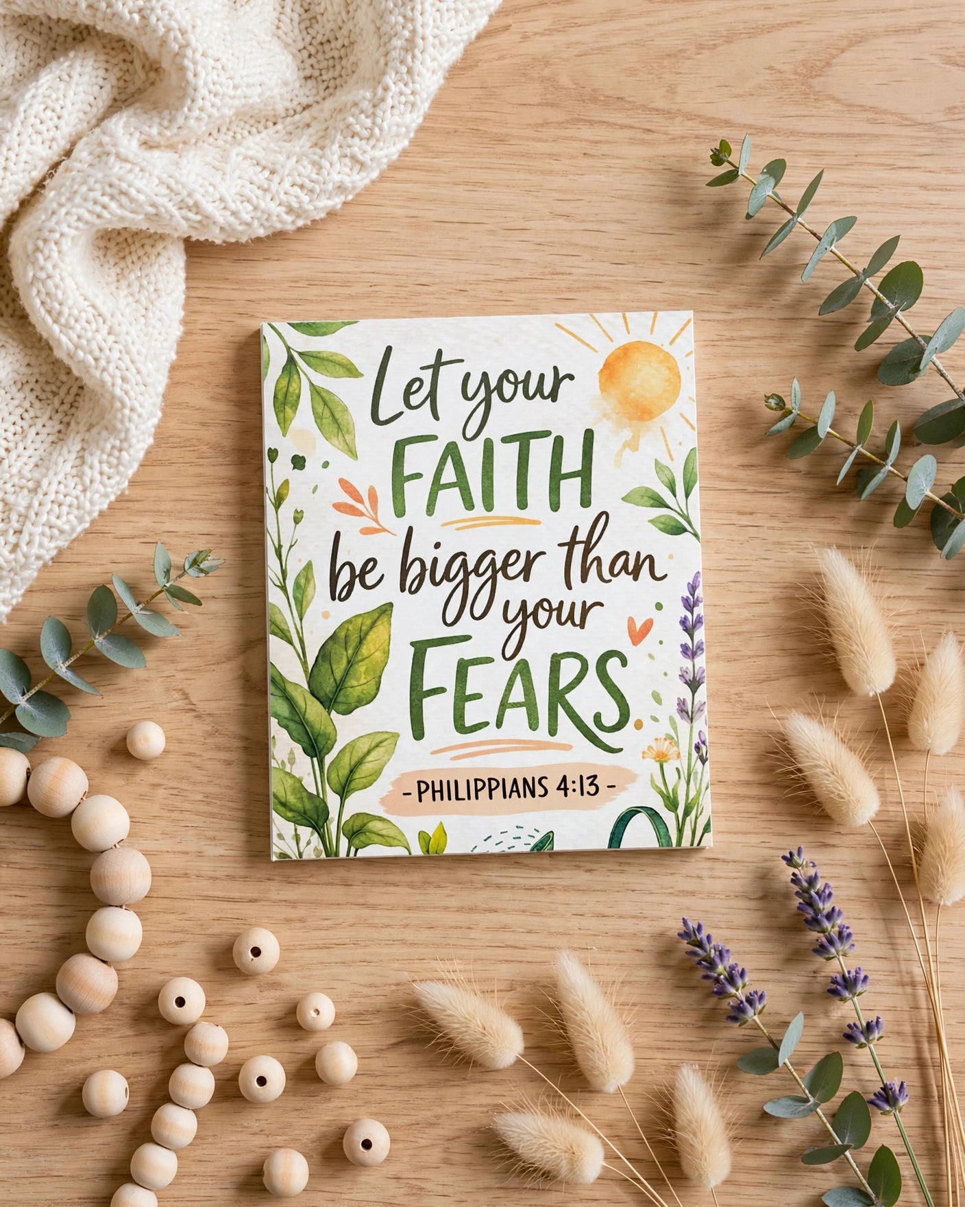 Faith & Bible Scripture Sticker Set – Christian Planner, Journal & Faith-Inspired Stickers