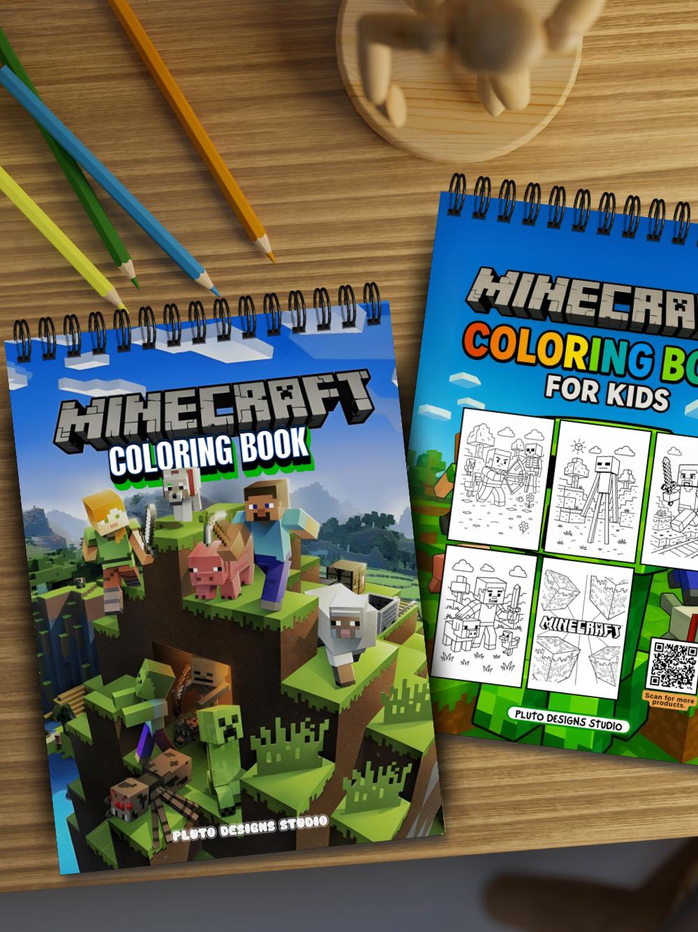 Minecraft Coloring Book for Boys – Fun & Creative Activity